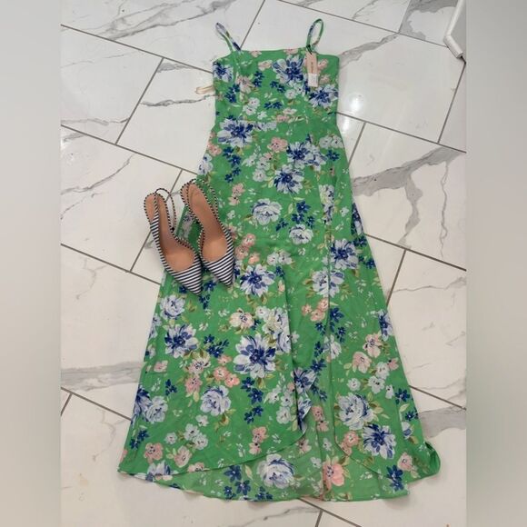 J. Crew Nautical Striped Blue/White Slingback Heels Sz 8.5 EUC - Picture 3 of 12